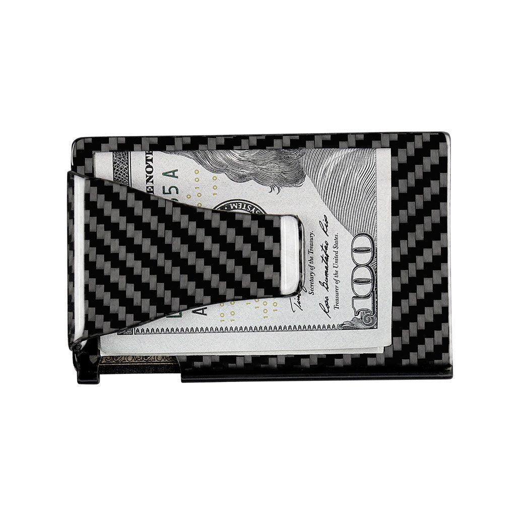 Carbon Fiber Cash & Card Slim Wallet