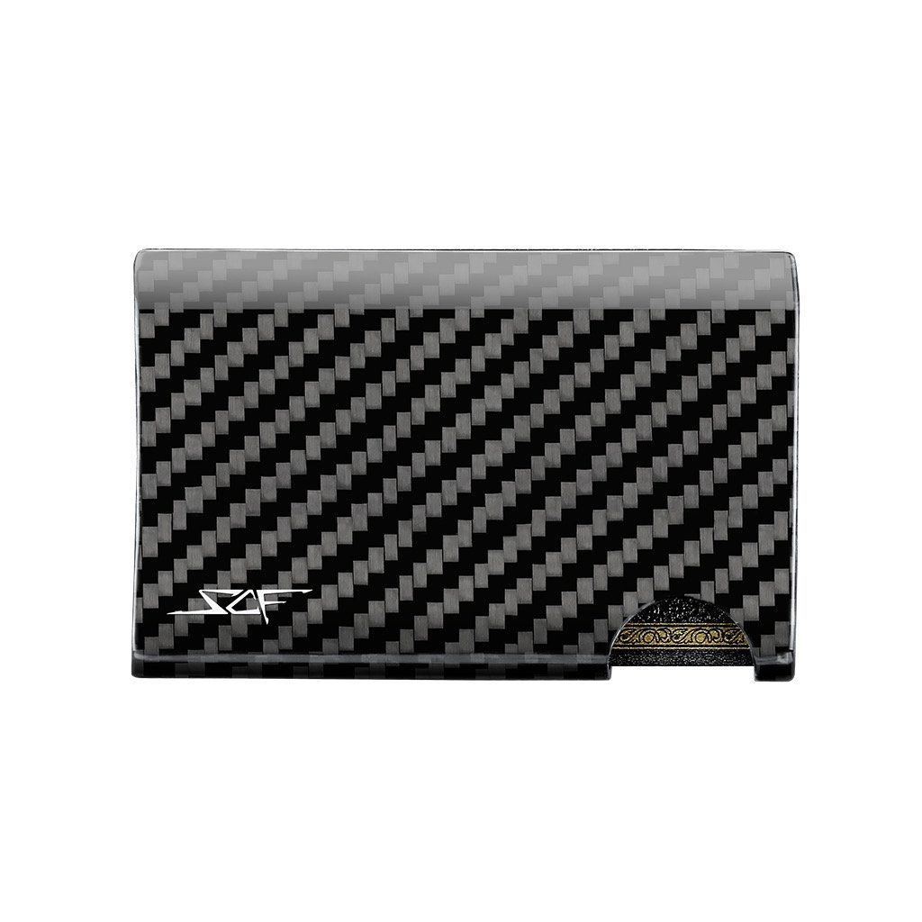 Carbon Fiber Cash & Card Slim Wallet